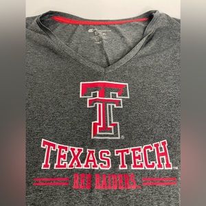 Texas Tech University Red Raiders Team Fitted Top Athletic Shirt XL